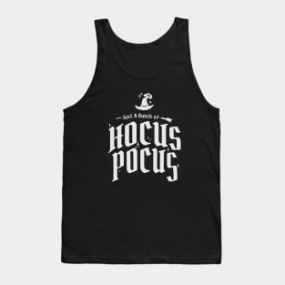 Just A Bunch of Hocus Pocus Funny Halloween Witches Tank Top